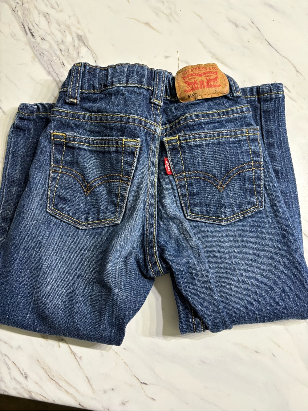 Levi's Kids Dark Blue Denim Jeans